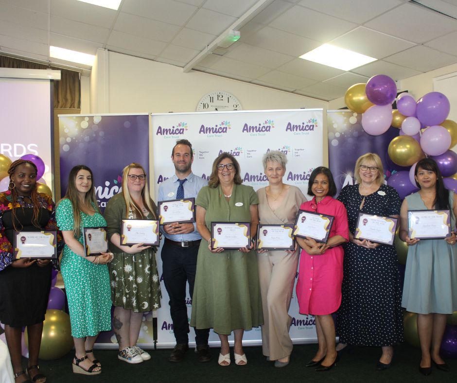 Amica Care Celebrates Outstanding Colleagues Image